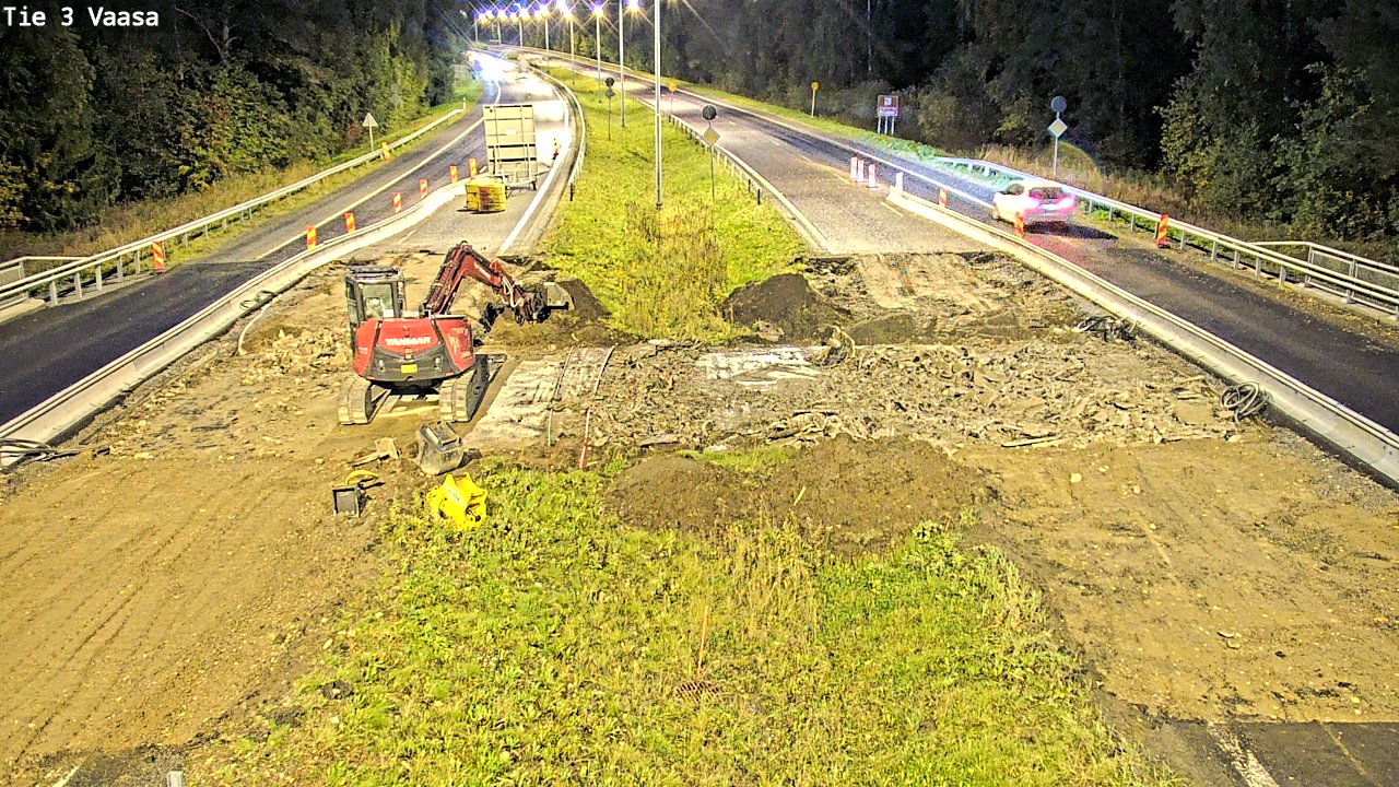 Kelikamerat Kuva Tie 3 Vaasa (puomi), Vaasa, Pohjanmaa