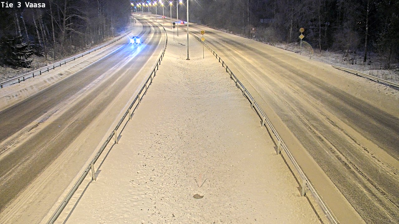 Kelikamerat Kuva Tie 3 Vaasa (puomi), Vaasa, Pohjanmaa