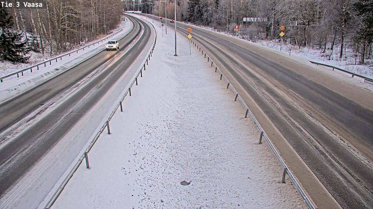 Kelikamerat Kuva Tie 3 Vaasa (puomi), Vaasa, Pohjanmaa