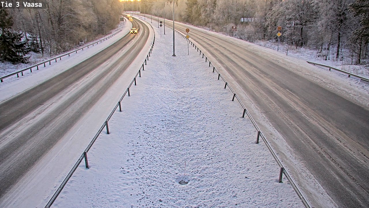 Kelikamerat Kuva Tie 3 Vaasa (puomi), Vaasa, Pohjanmaa