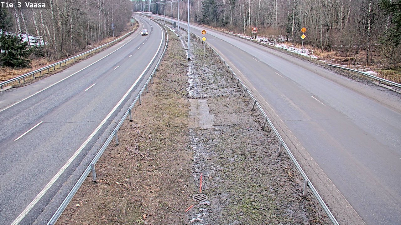 Kelikamerat Kuva Tie 3 Vaasa (puomi), Vaasa, Pohjanmaa