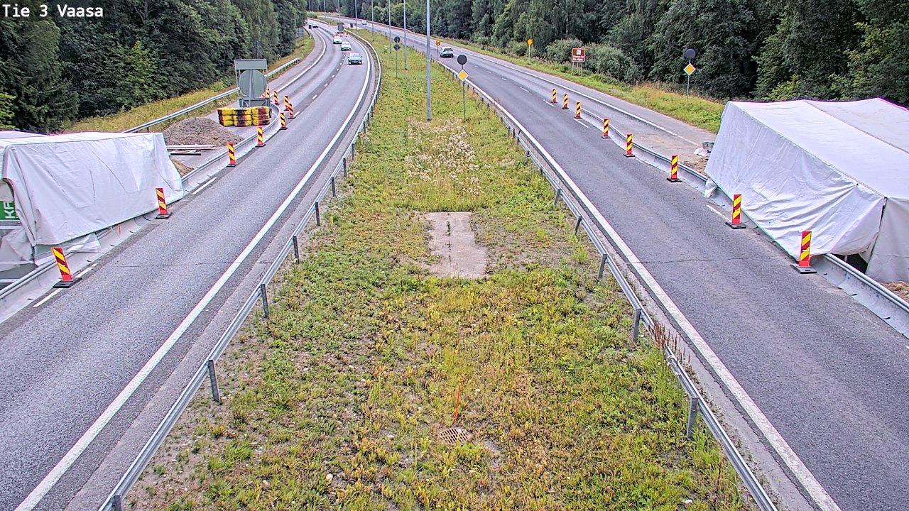 Kelikamerat Kuva Tie 3 Vaasa (puomi), Vaasa, Pohjanmaa