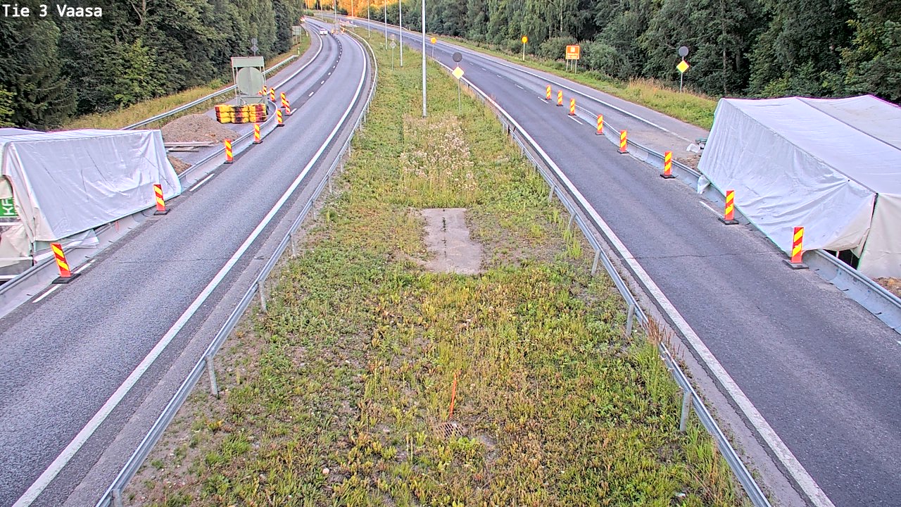 Kelikamerat Kuva Tie 3 Vaasa (puomi), Vaasa, Pohjanmaa