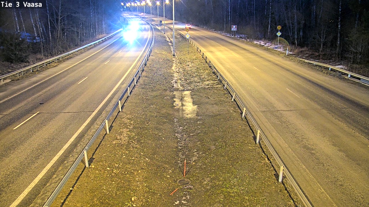 Kelikamerat Kuva Tie 3 Vaasa (puomi), Vaasa, Pohjanmaa