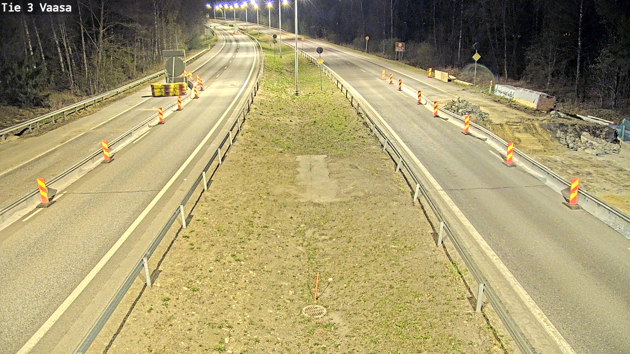 Kelikamerat Kuva Tie 3 Vaasa (puomi), Vaasa, Pohjanmaa