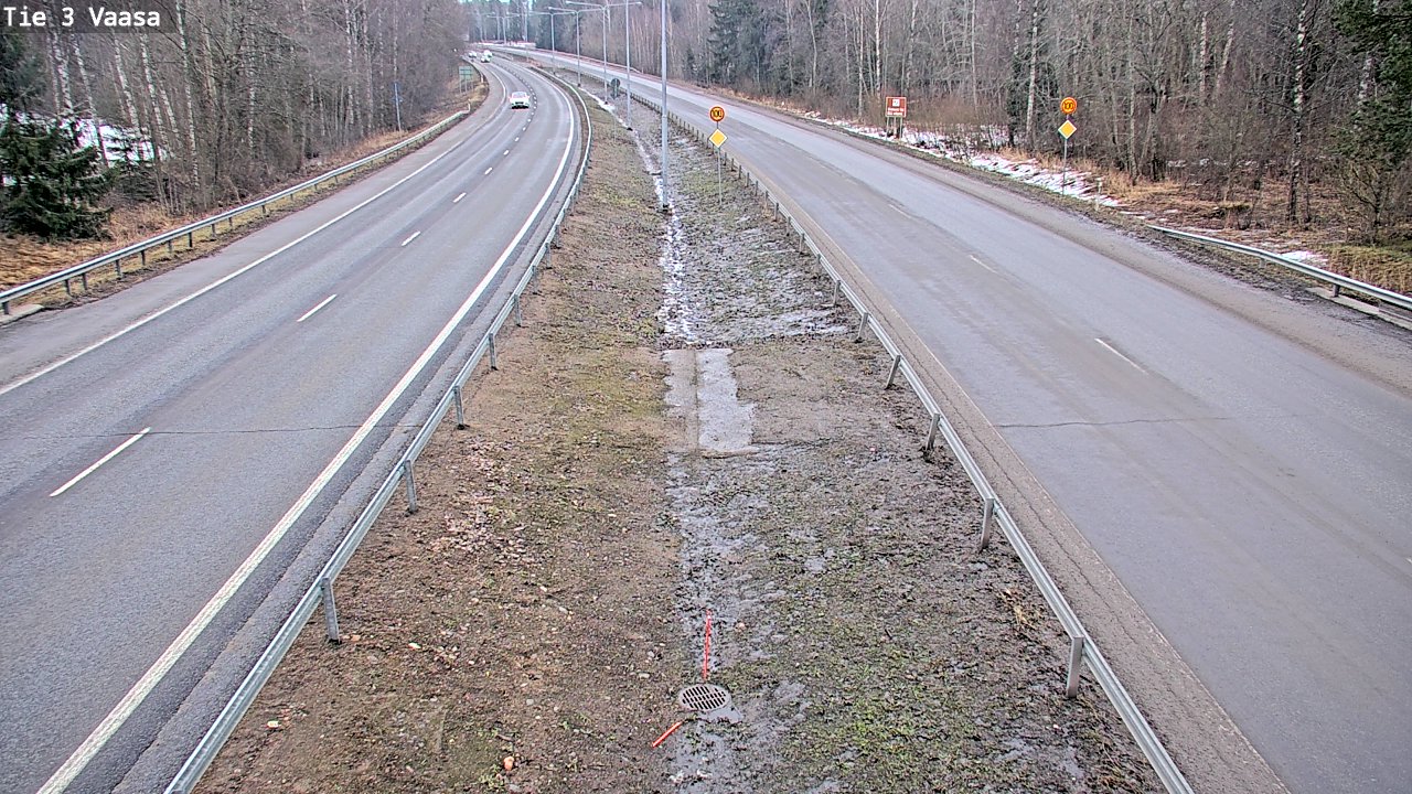 Weather Camera Image Tie 3 Vaasa (puomi), Vaasa, Pohjanmaa