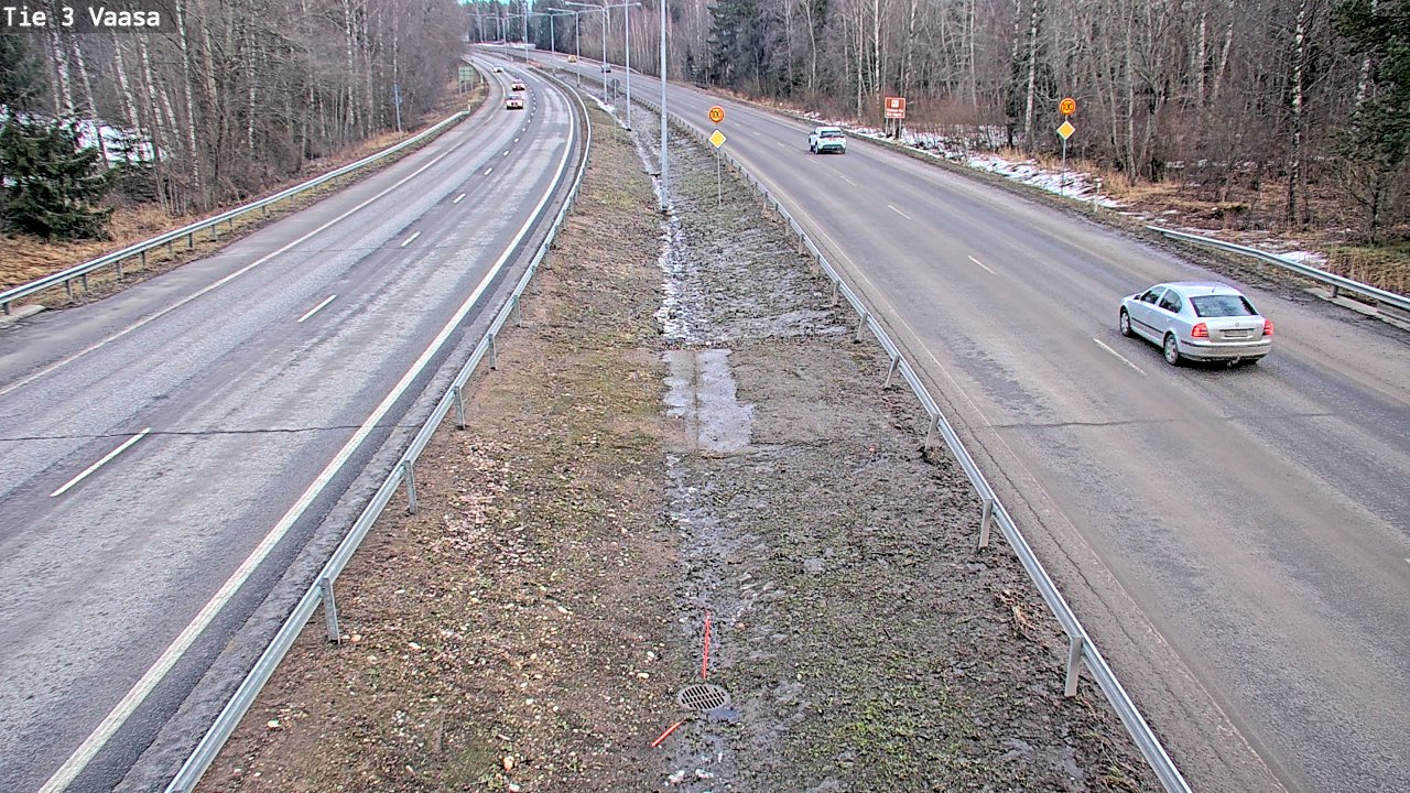 Kelikamerat Kuva Tie 3 Vaasa (puomi), Vaasa, Pohjanmaa