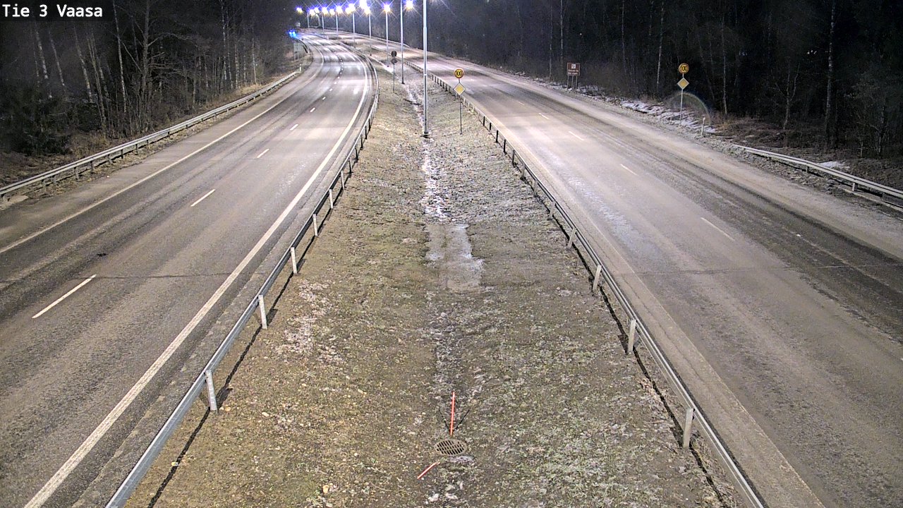 Kelikamerat Kuva Tie 3 Vaasa (puomi), Vaasa, Pohjanmaa