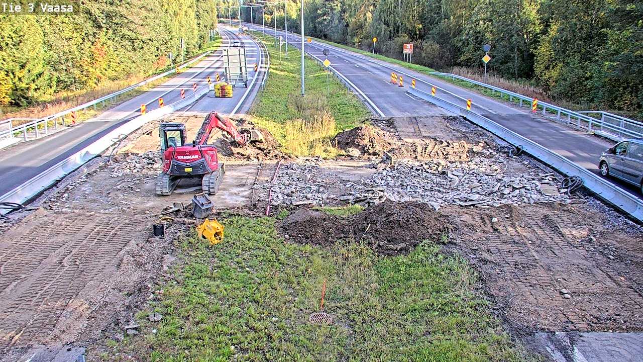 Kelikamerat Kuva Tie 3 Vaasa (puomi), Vaasa, Pohjanmaa