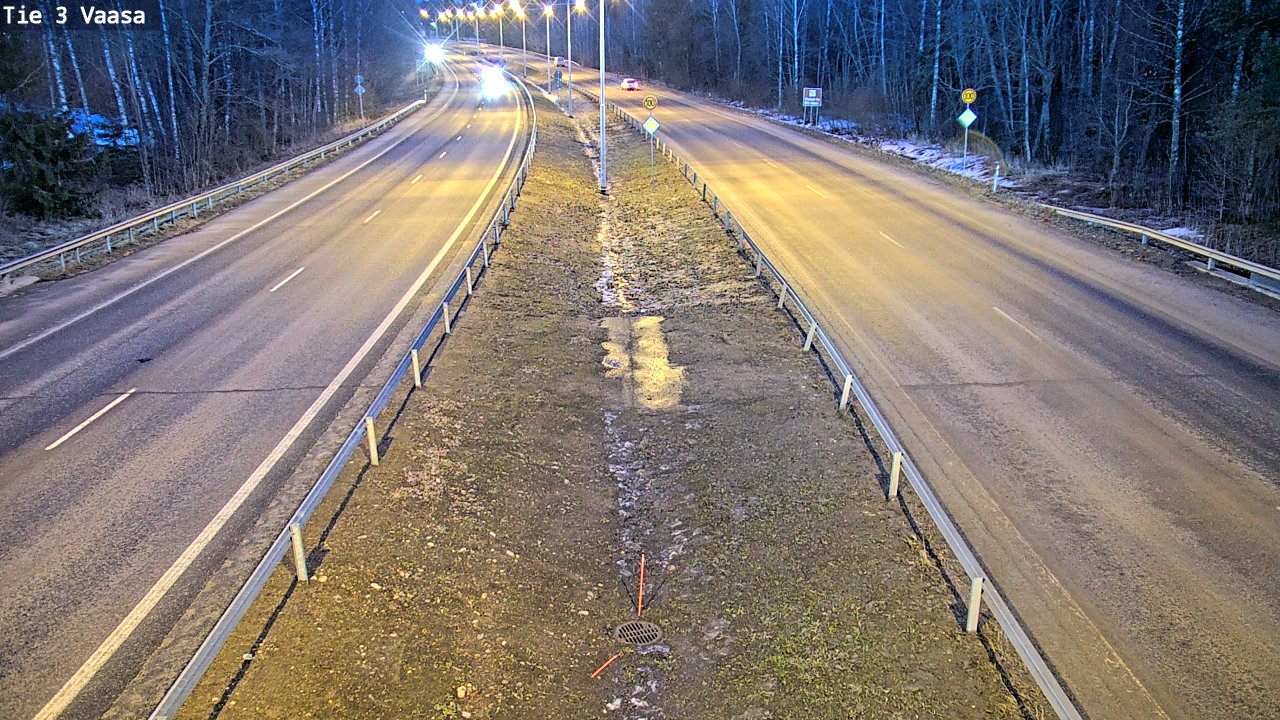 Kelikamerat Kuva Tie 3 Vaasa (puomi), Vaasa, Pohjanmaa