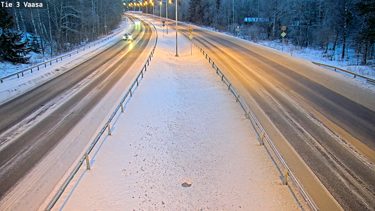 Kelikamerat Kuva Tie 3 Vaasa (puomi), Vaasa, Pohjanmaa