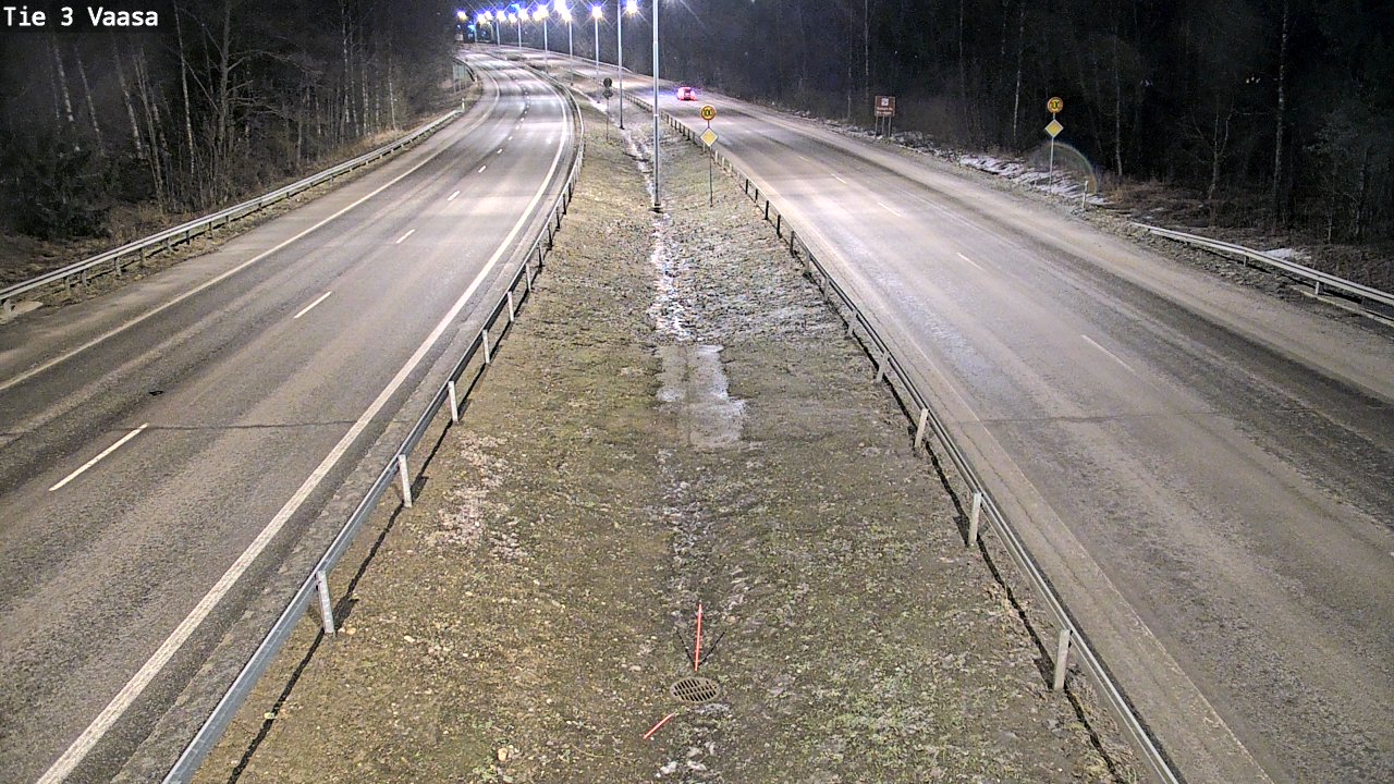 Kelikamerat Kuva Tie 3 Vaasa (puomi), Vaasa, Pohjanmaa