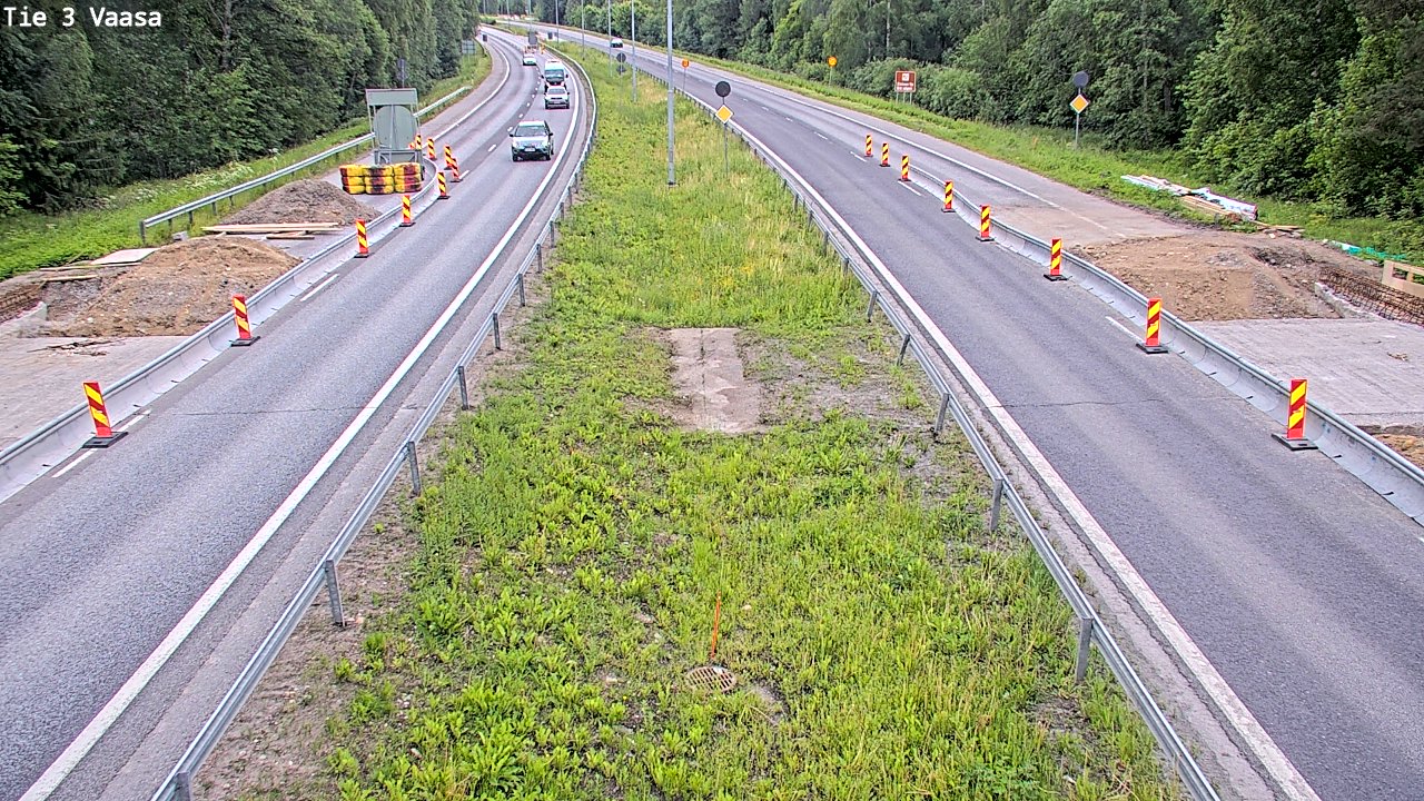 Kelikamerat Kuva Tie 3 Vaasa (puomi), Vaasa, Pohjanmaa
