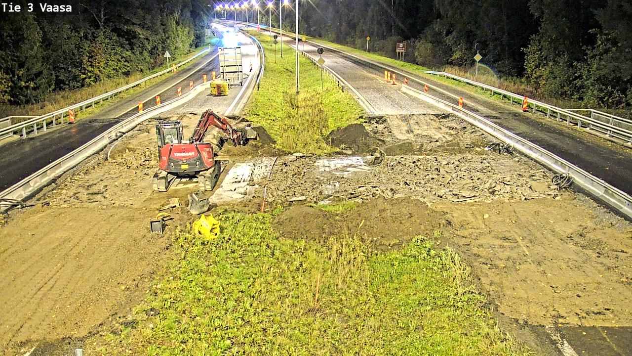 Kelikamerat Kuva Tie 3 Vaasa (puomi), Vaasa, Pohjanmaa