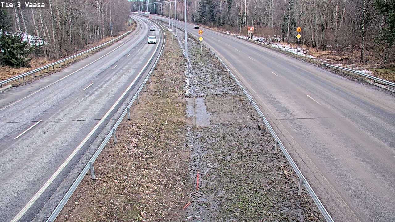Kelikamerat Kuva Tie 3 Vaasa (puomi), Vaasa, Pohjanmaa