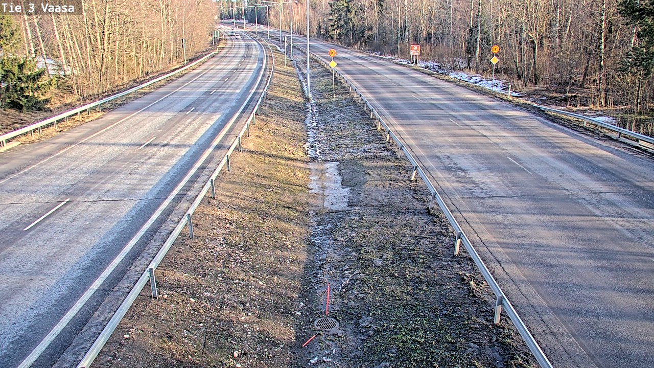 Kelikamerat Kuva Tie 3 Vaasa (puomi), Vaasa, Pohjanmaa