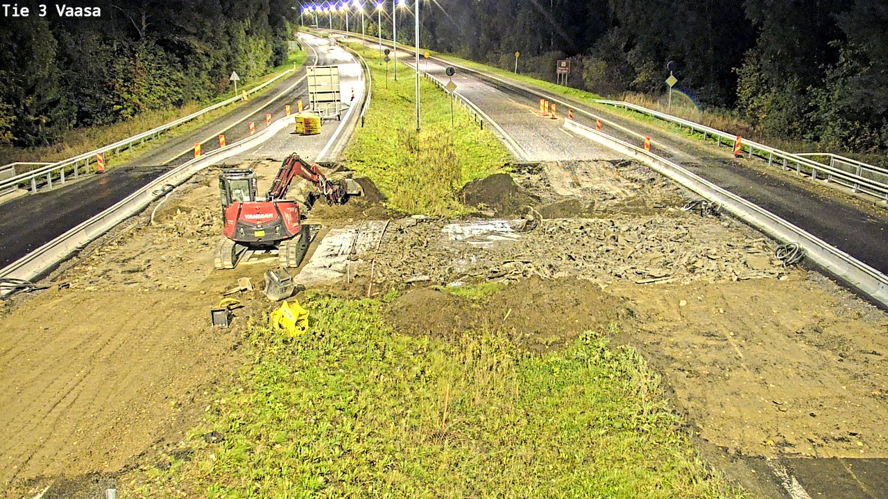 Kelikamerat Kuva Tie 3 Vaasa (puomi), Vaasa, Pohjanmaa