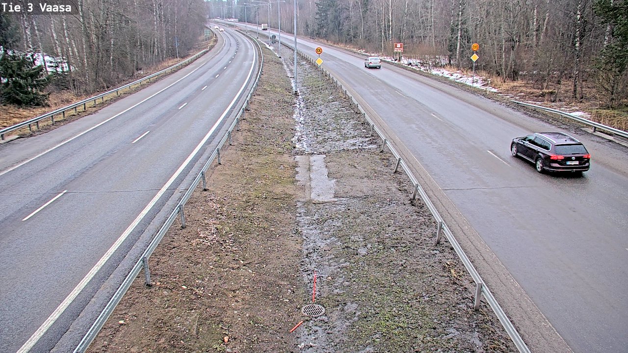 Weather Camera Image Tie 3 Vaasa (puomi), Vaasa, Pohjanmaa