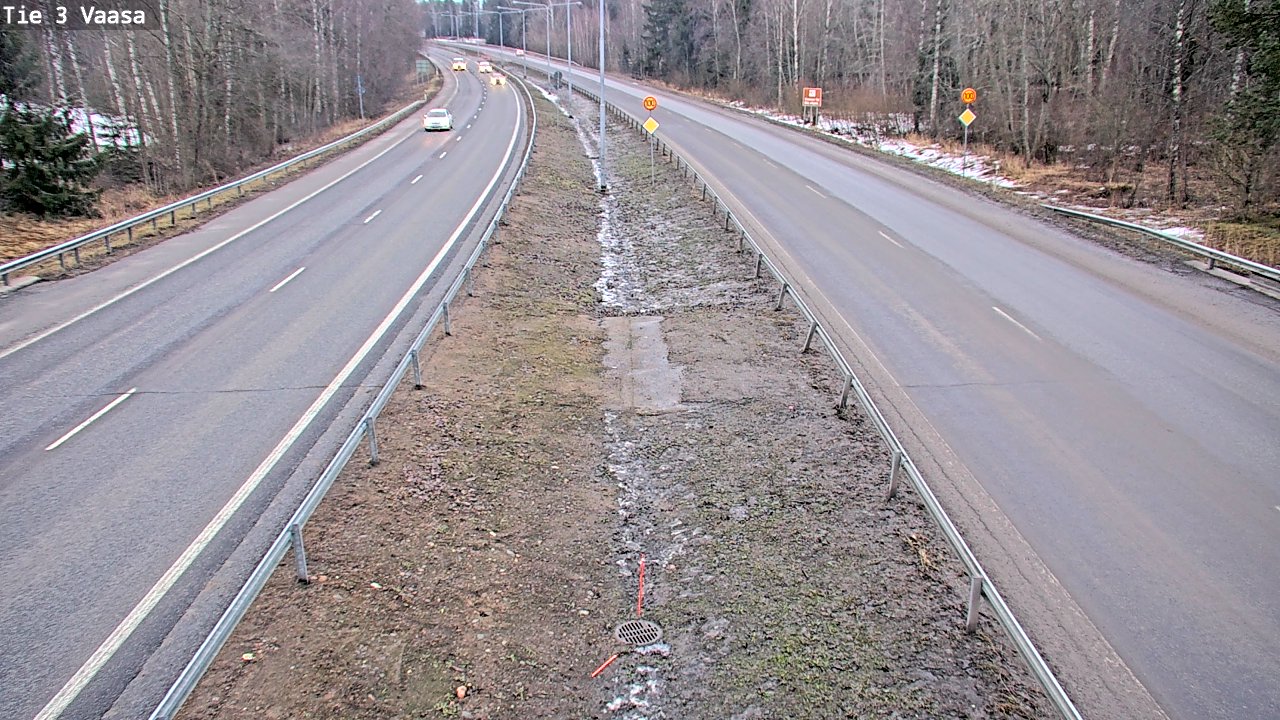 Kelikamerat Kuva Tie 3 Vaasa (puomi), Vaasa, Pohjanmaa