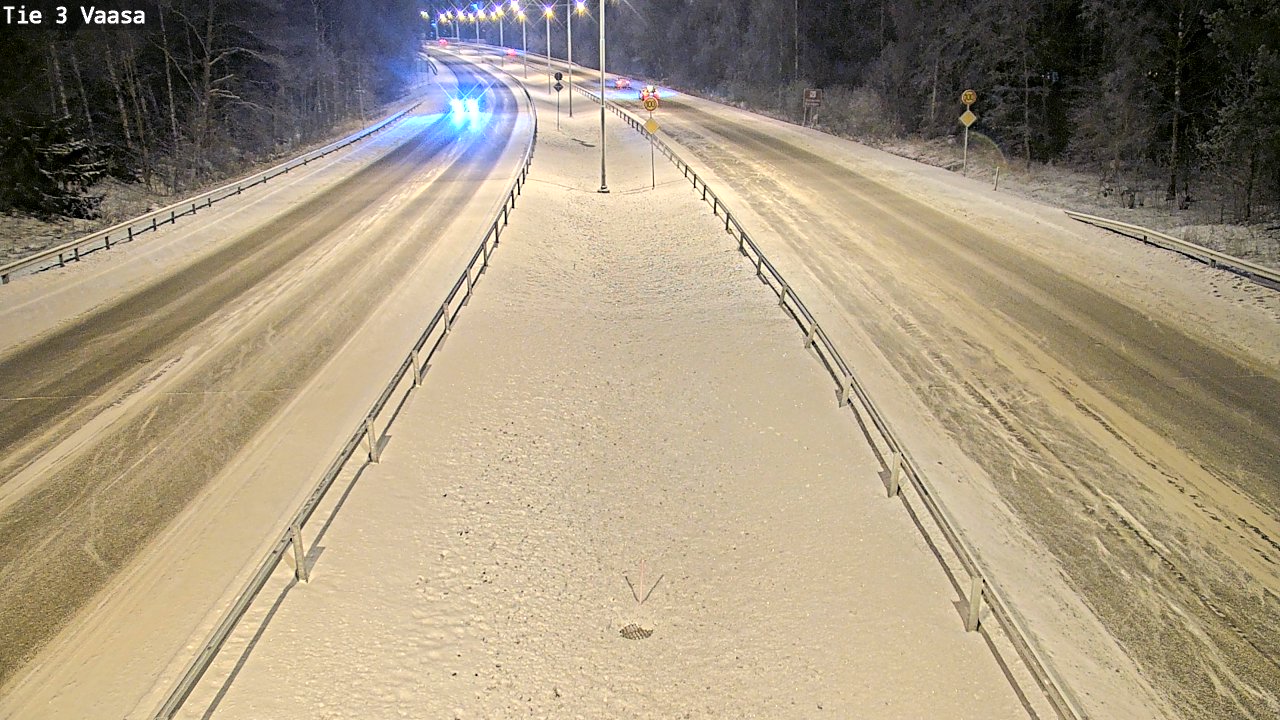 Kelikamerat Kuva Tie 3 Vaasa (puomi), Vaasa, Pohjanmaa