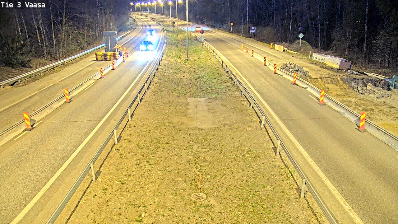 Kelikamerat Kuva Tie 3 Vaasa (puomi), Vaasa, Pohjanmaa