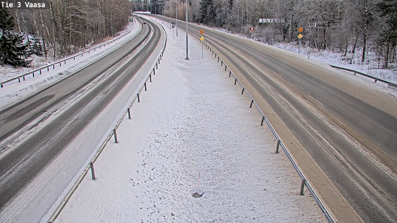 Kelikamerat Kuva Tie 3 Vaasa (puomi), Vaasa, Pohjanmaa