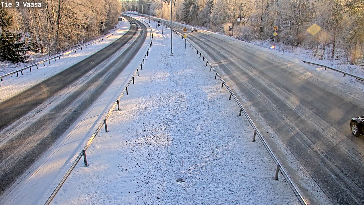 Weather Camera Image Tie 3 Vaasa (puomi), Vaasa, Pohjanmaa