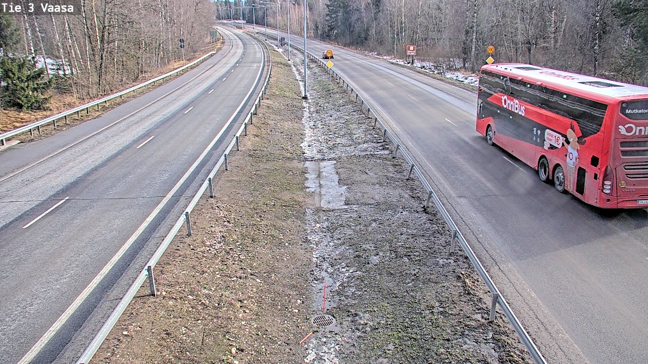 Kelikamerat Kuva Tie 3 Vaasa (puomi), Vaasa, Pohjanmaa