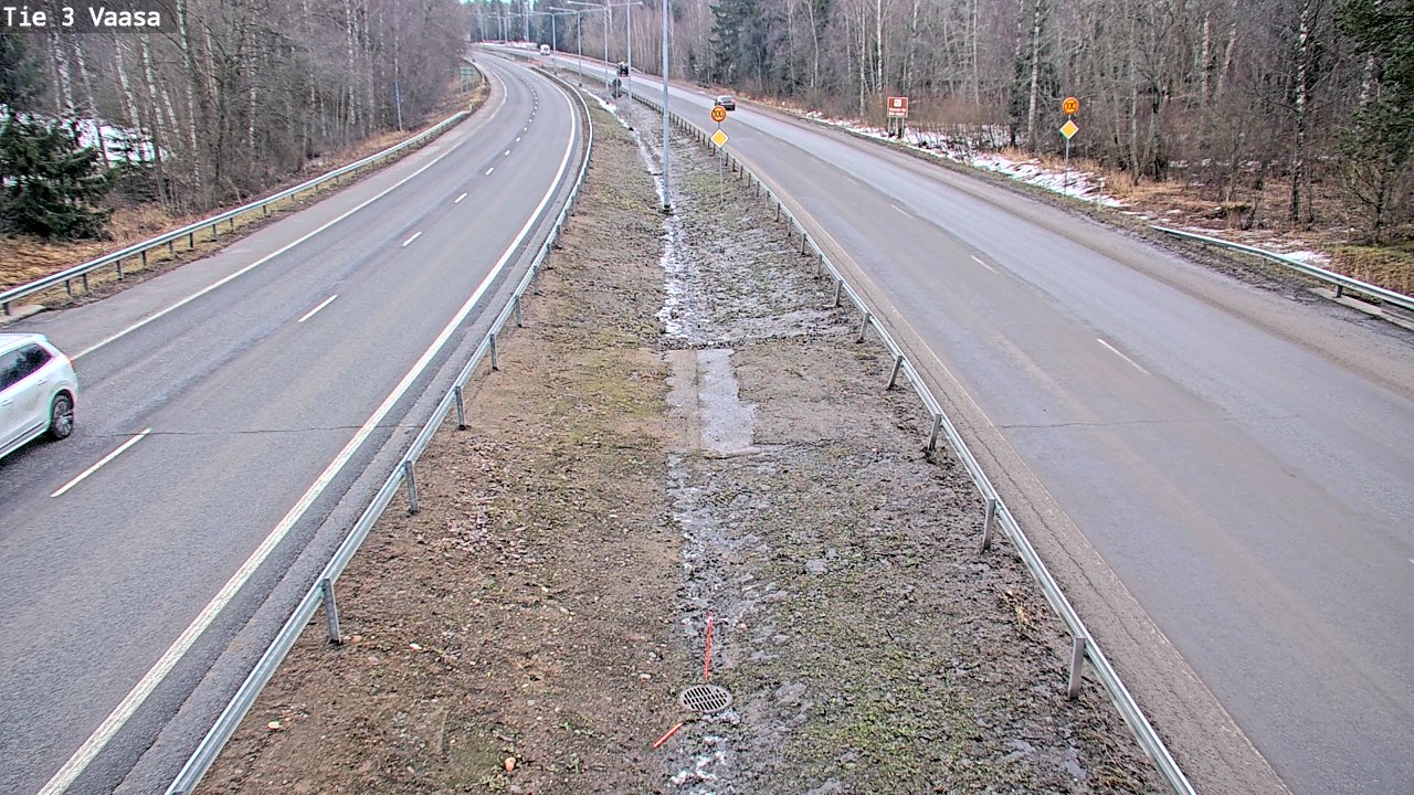 Kelikamerat Kuva Tie 3 Vaasa (puomi), Vaasa, Pohjanmaa