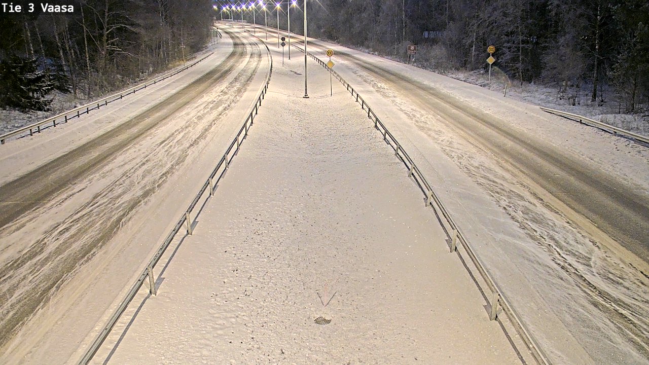 Kelikamerat Kuva Tie 3 Vaasa (puomi), Vaasa, Pohjanmaa