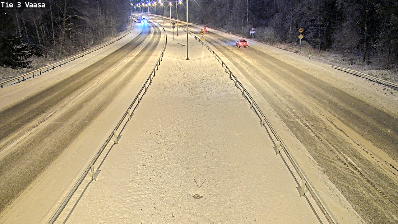 Kelikamerat Kuva Tie 3 Vaasa (puomi), Vaasa, Pohjanmaa