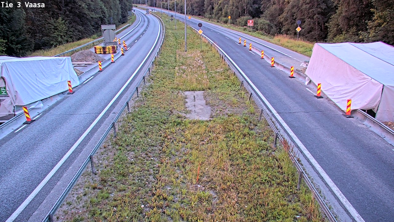 Weather Camera Image Tie 3 Vaasa (puomi), Vaasa, Pohjanmaa