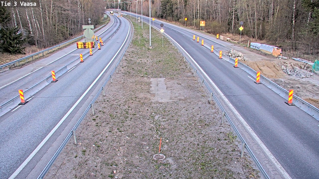 Kelikamerat Kuva Tie 3 Vaasa (puomi), Vaasa, Pohjanmaa