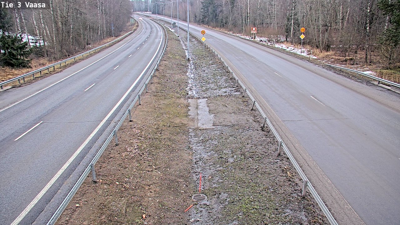 Weather Camera Image Tie 3 Vaasa (puomi), Vaasa, Pohjanmaa