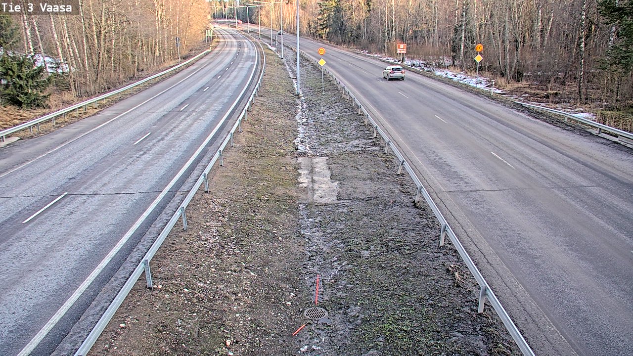 Kelikamerat Kuva Tie 3 Vaasa (puomi), Vaasa, Pohjanmaa