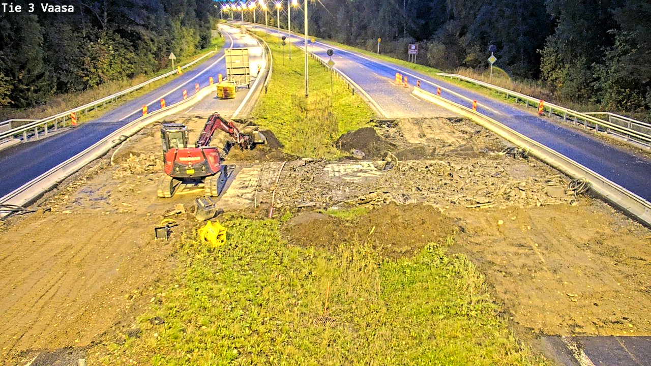 Weather Camera Image Tie 3 Vaasa (puomi), Vaasa, Pohjanmaa