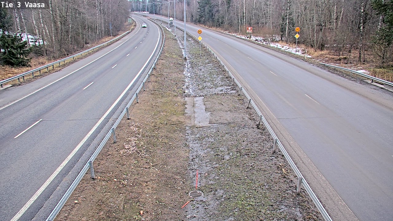 Weather Camera Image Tie 3 Vaasa (puomi), Vaasa, Pohjanmaa