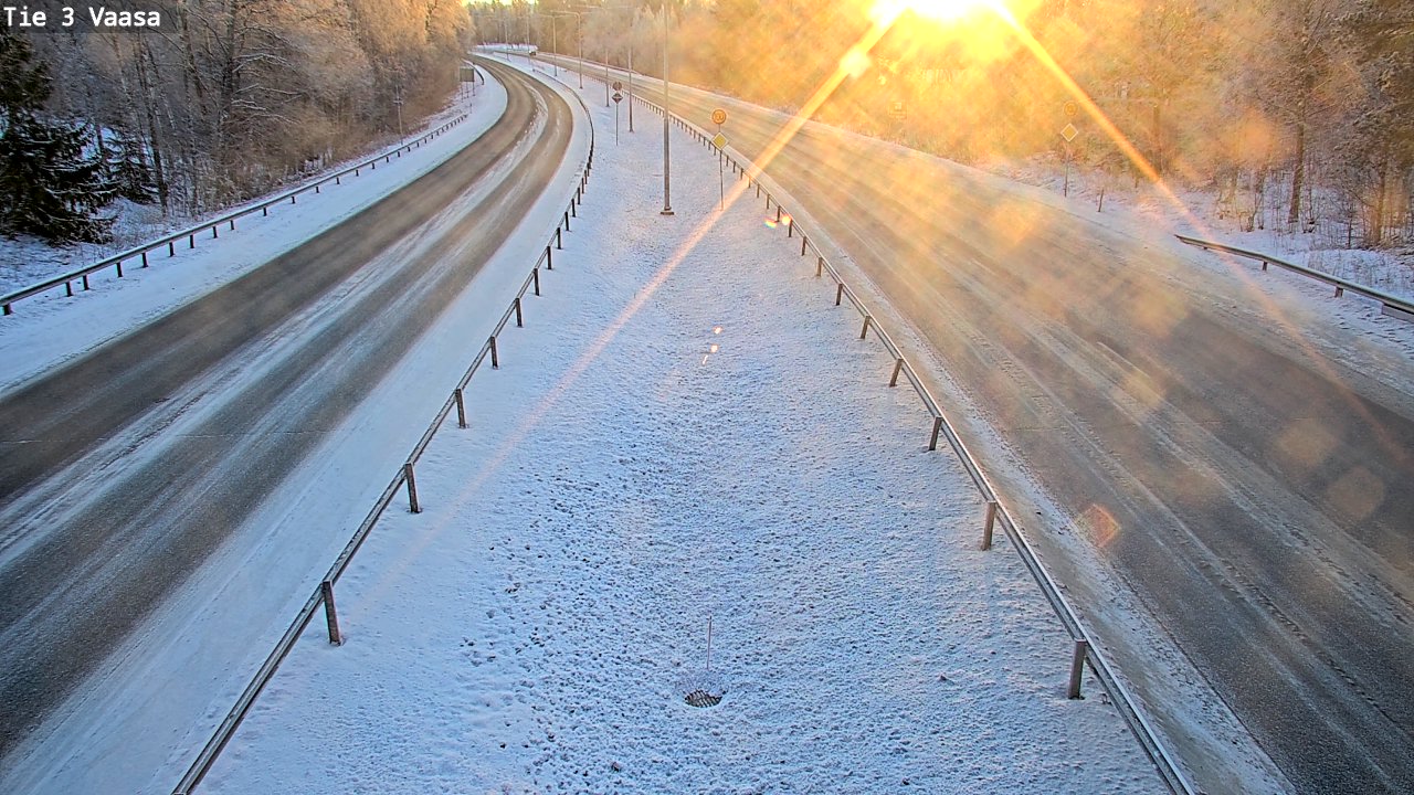 Weather Camera Image Tie 3 Vaasa (puomi), Vaasa, Pohjanmaa