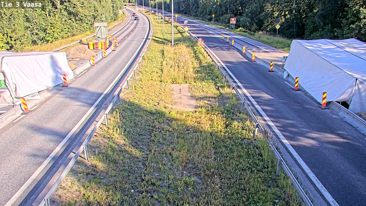Kelikamerat Kuva Tie 3 Vaasa (puomi), Vaasa, Pohjanmaa