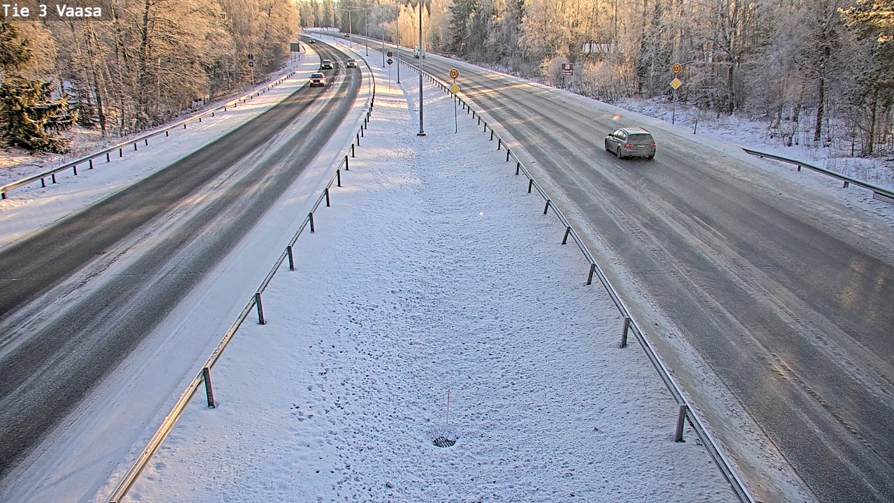 Weather Camera Image Tie 3 Vaasa (puomi), Vaasa, Pohjanmaa