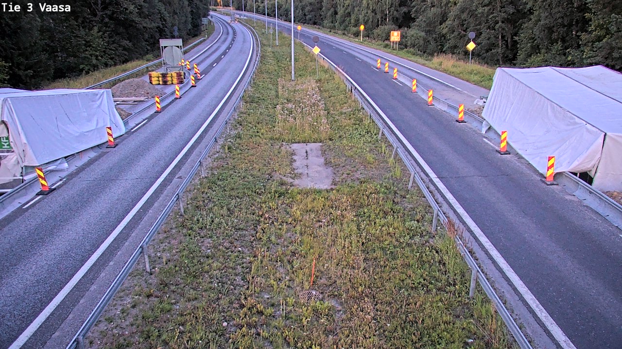 Kelikamerat Kuva Tie 3 Vaasa (puomi), Vaasa, Pohjanmaa