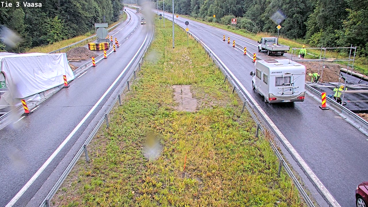 Weather Camera Image Tie 3 Vaasa (puomi), Vaasa, Pohjanmaa