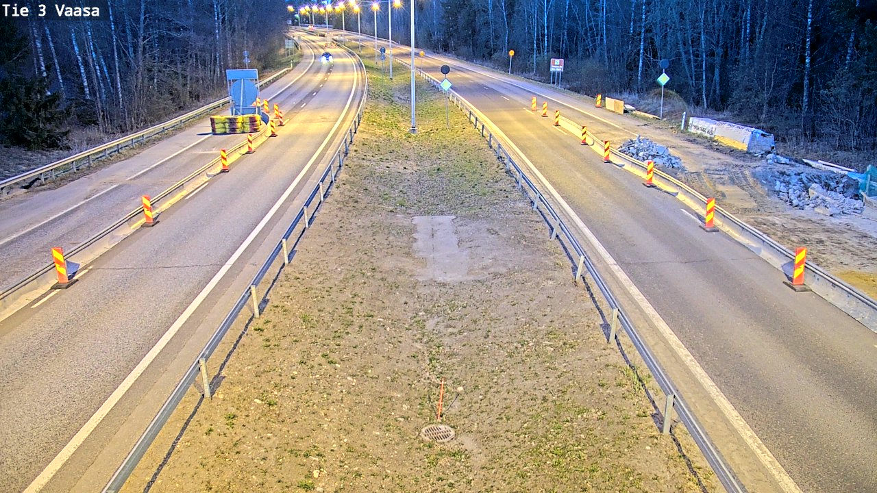 Kelikamerat Kuva Tie 3 Vaasa (puomi), Vaasa, Pohjanmaa