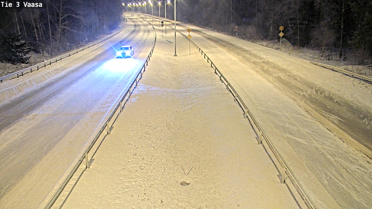 Kelikamerat Kuva Tie 3 Vaasa (puomi), Vaasa, Pohjanmaa