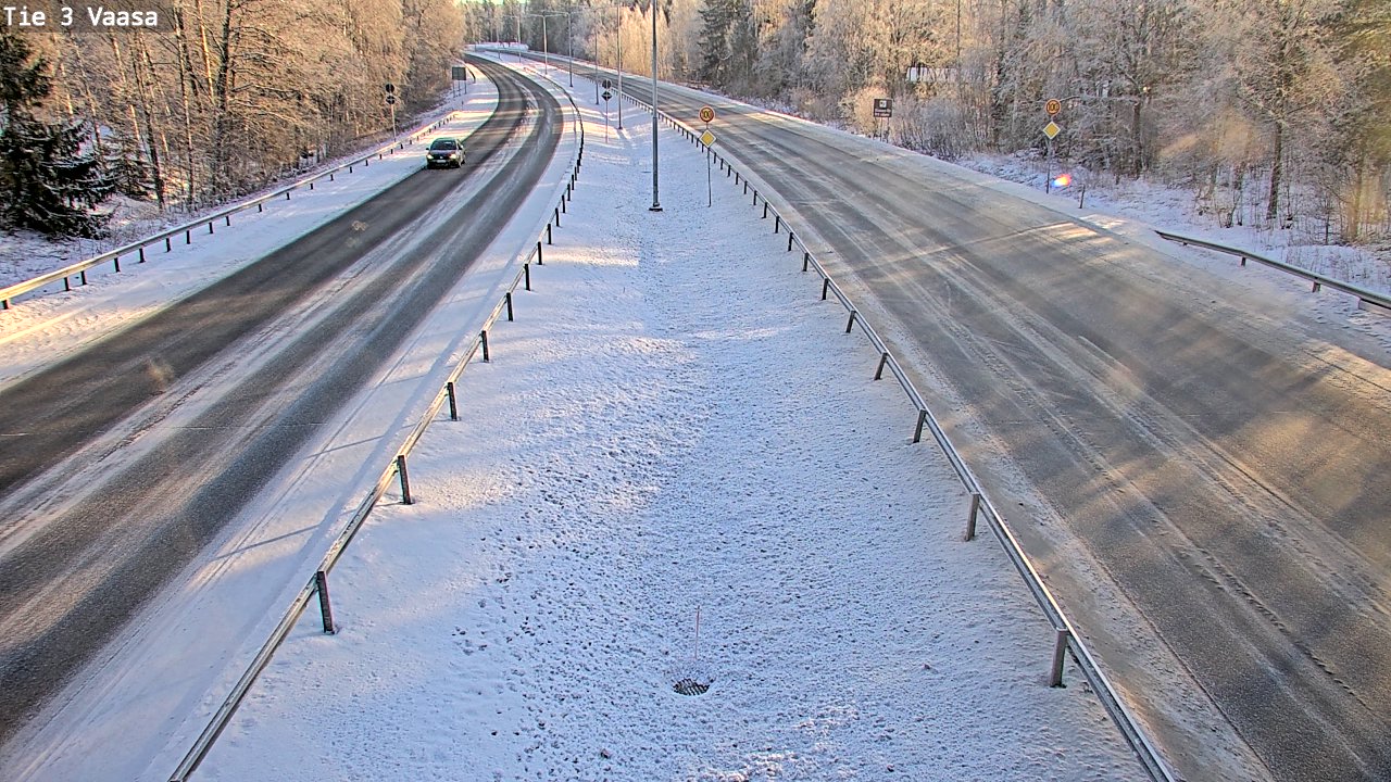 Weather Camera Image Tie 3 Vaasa (puomi), Vaasa, Pohjanmaa