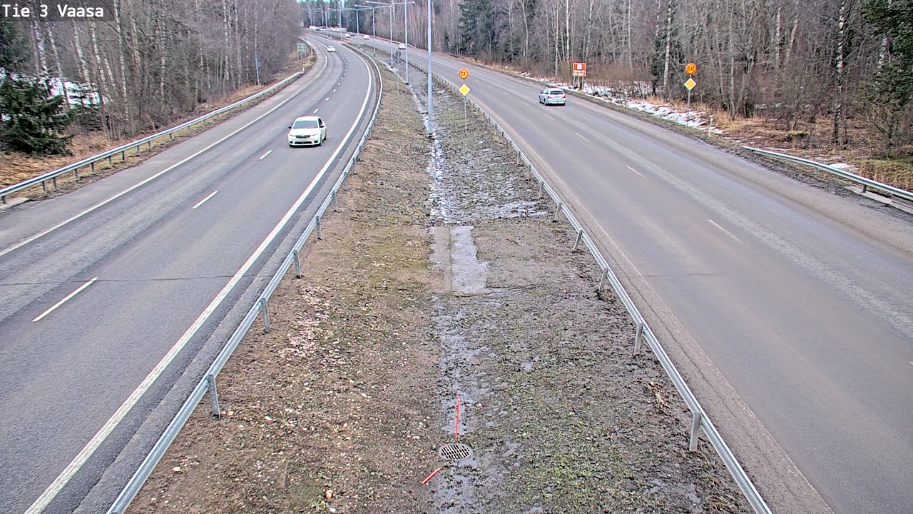 Weather Camera Image Tie 3 Vaasa (puomi), Vaasa, Pohjanmaa