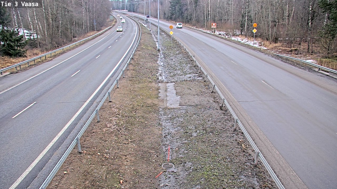 Weather Camera Image Tie 3 Vaasa (puomi), Vaasa, Pohjanmaa