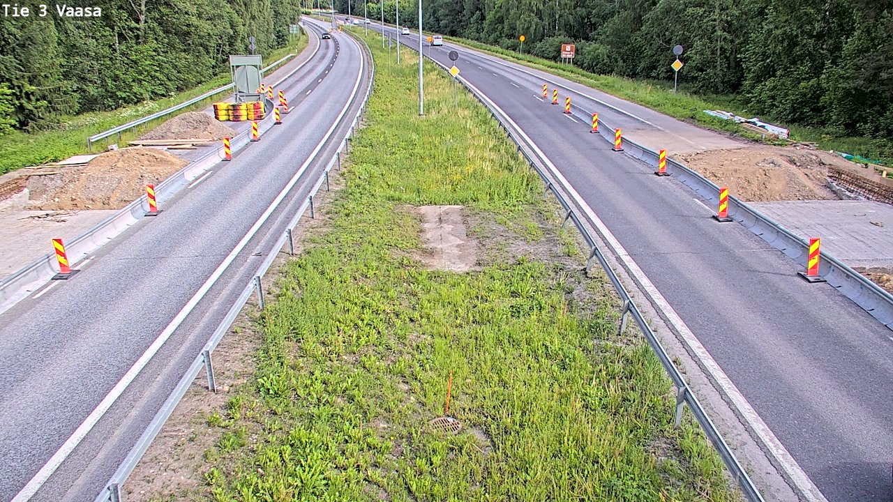 Kelikamerat Kuva Tie 3 Vaasa (puomi), Vaasa, Pohjanmaa