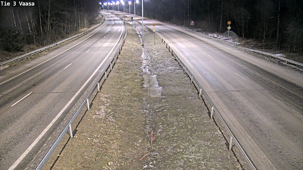 Kelikamerat Kuva Tie 3 Vaasa (puomi), Vaasa, Pohjanmaa