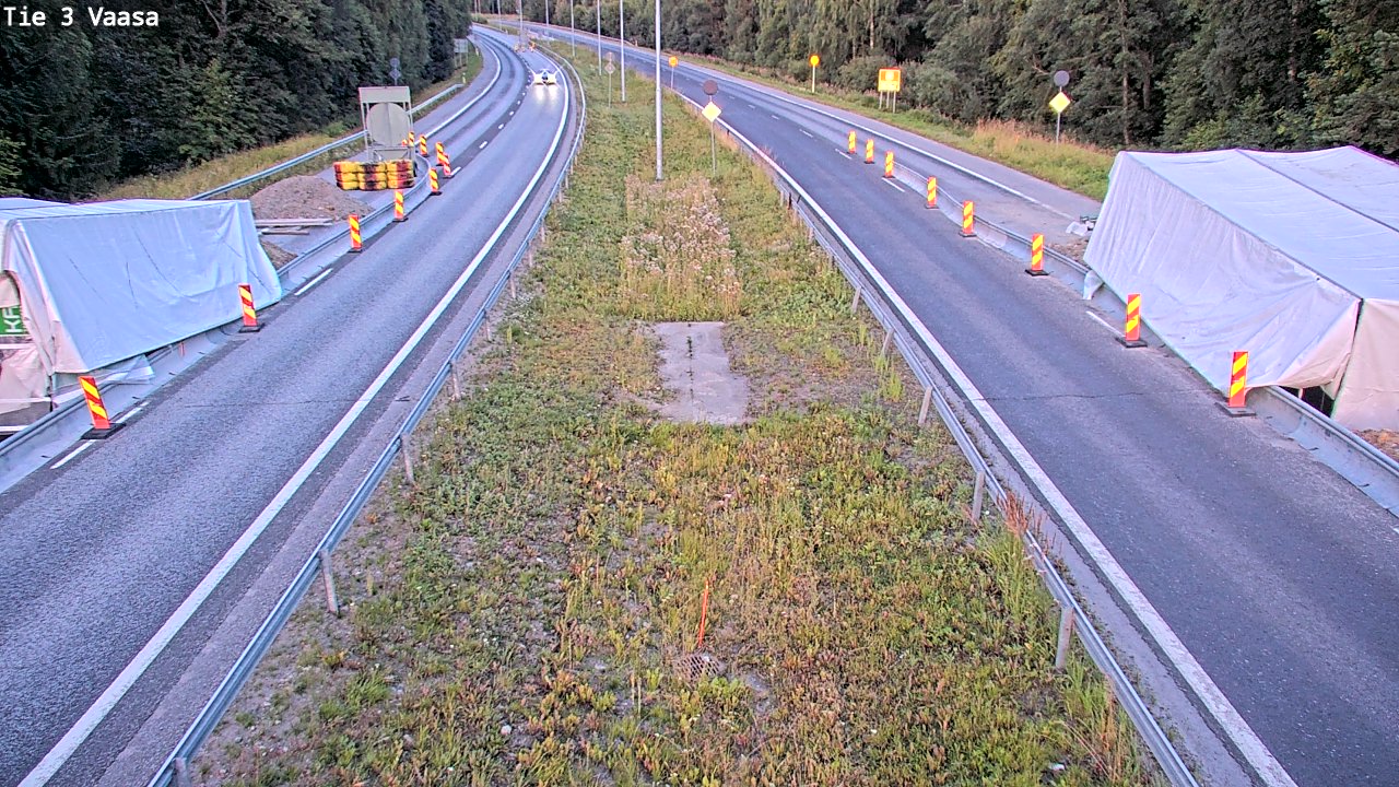 Kelikamerat Kuva Tie 3 Vaasa (puomi), Vaasa, Pohjanmaa